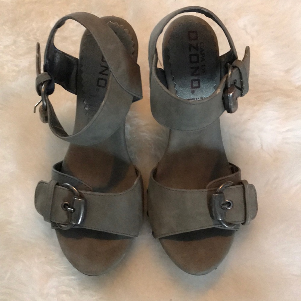 Sage Capa de Ozono heeled sandals